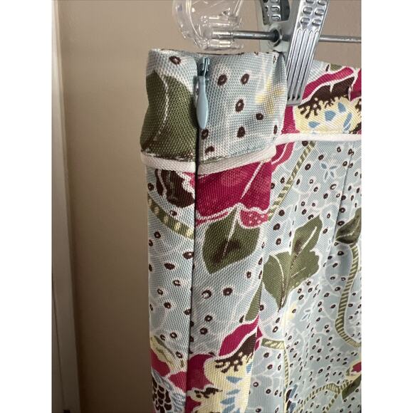 Tehama Green by Nancy Haley Pretty Blue Print Skort, Size 14 - Picture 4 of 9